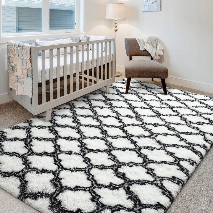 Large Size Home Decor Carpet Washable Nursery Area Rug - 8' x 10'