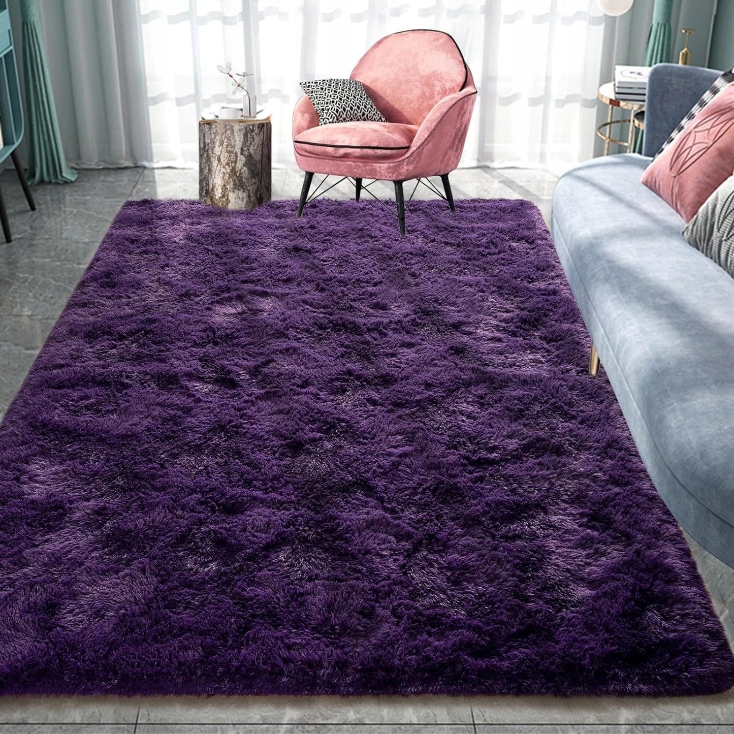 Large Size Home Decor Carpet Washable Nursery Area Rug - 8' x 10'