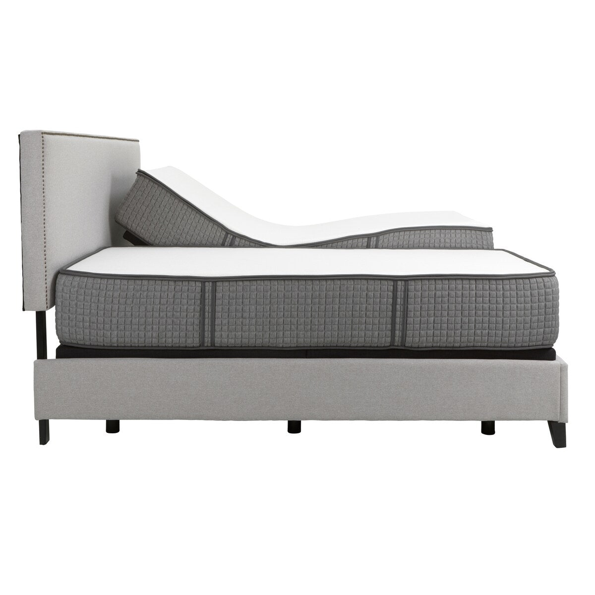 Lassen 12-inch Gel Memory Foam Mattress and Model G Adjustable Base