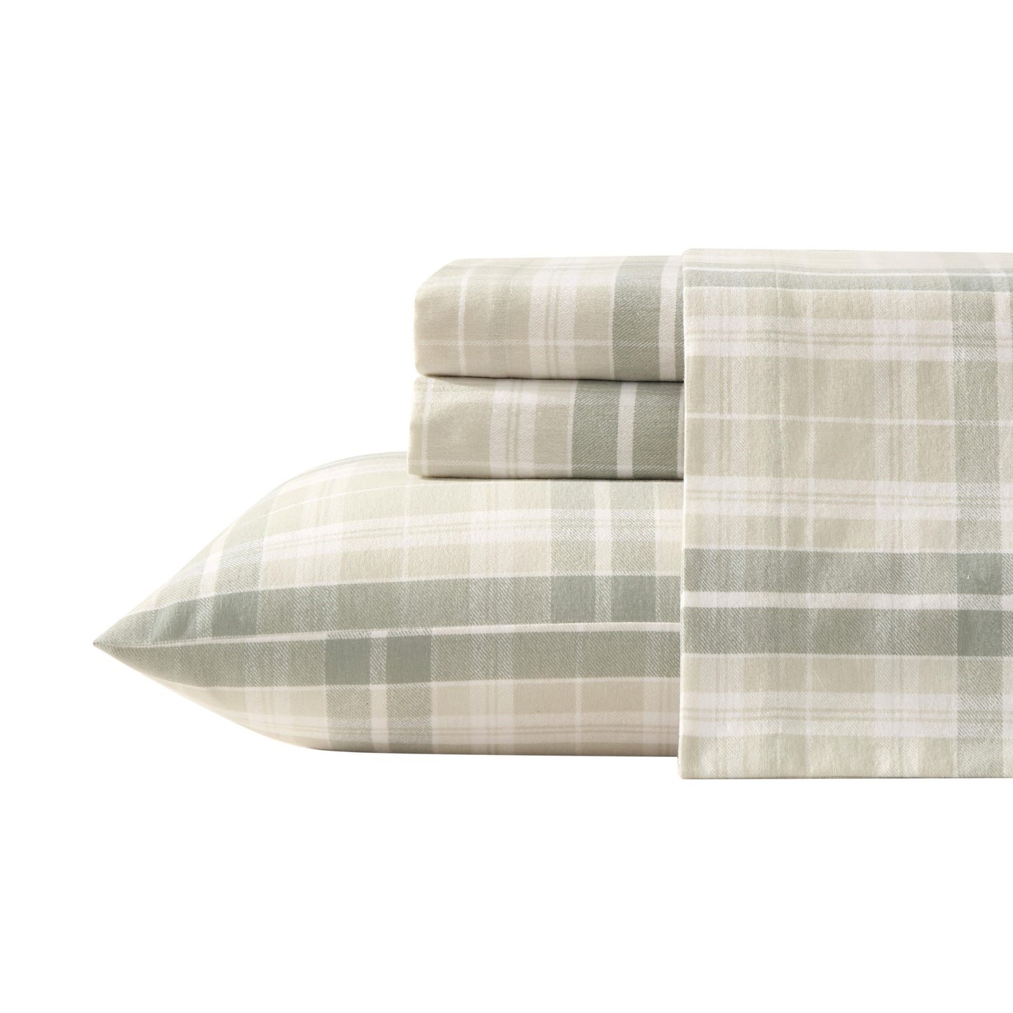Laura Ashley Printed Cotton Flannel Sheet Set