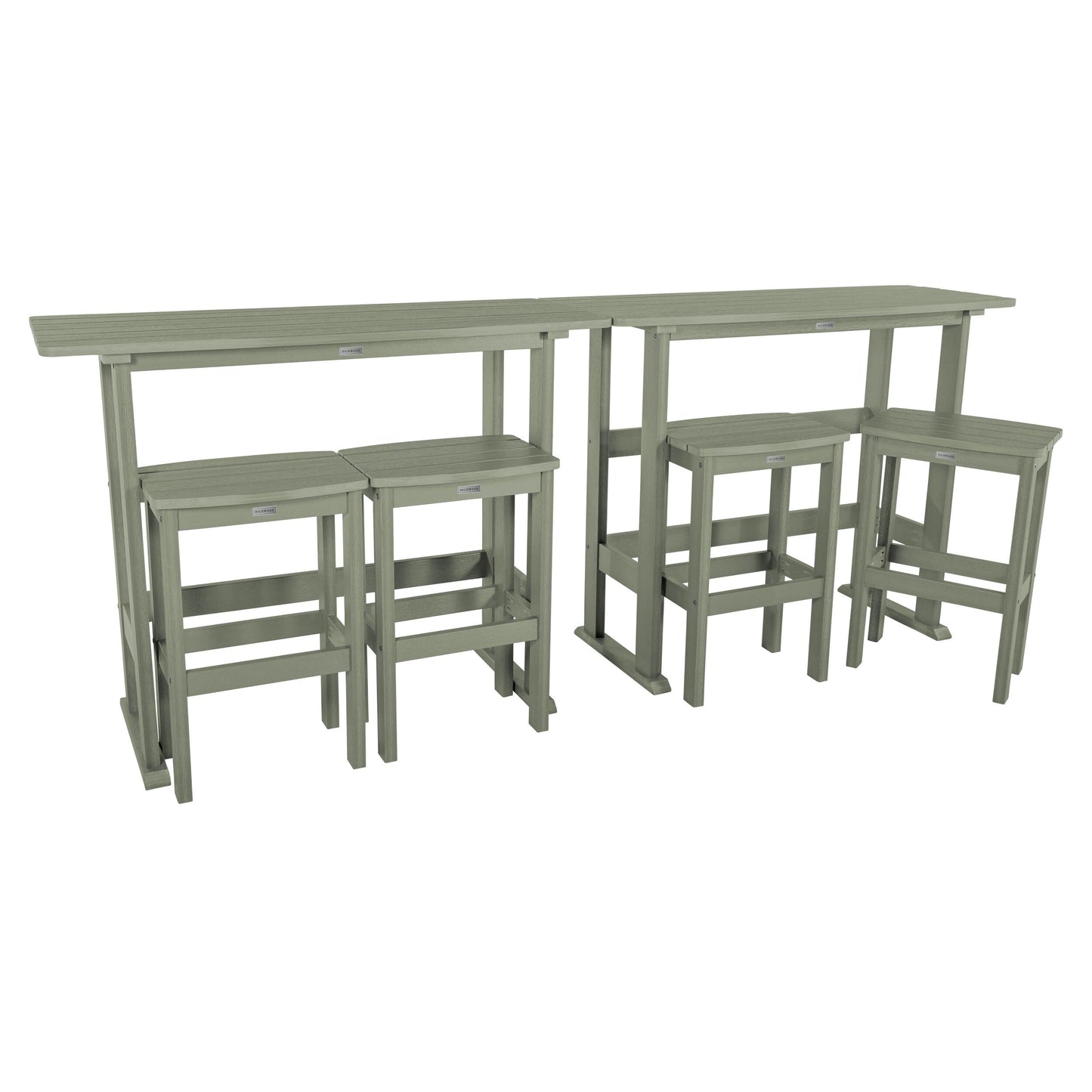 Lehigh 6-Piece Outdoor Balcony Set - Bar-height