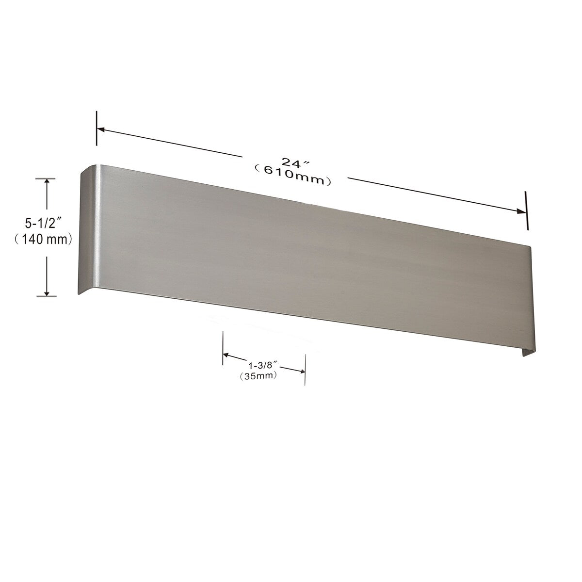 Long Steak LED Wall Sconce