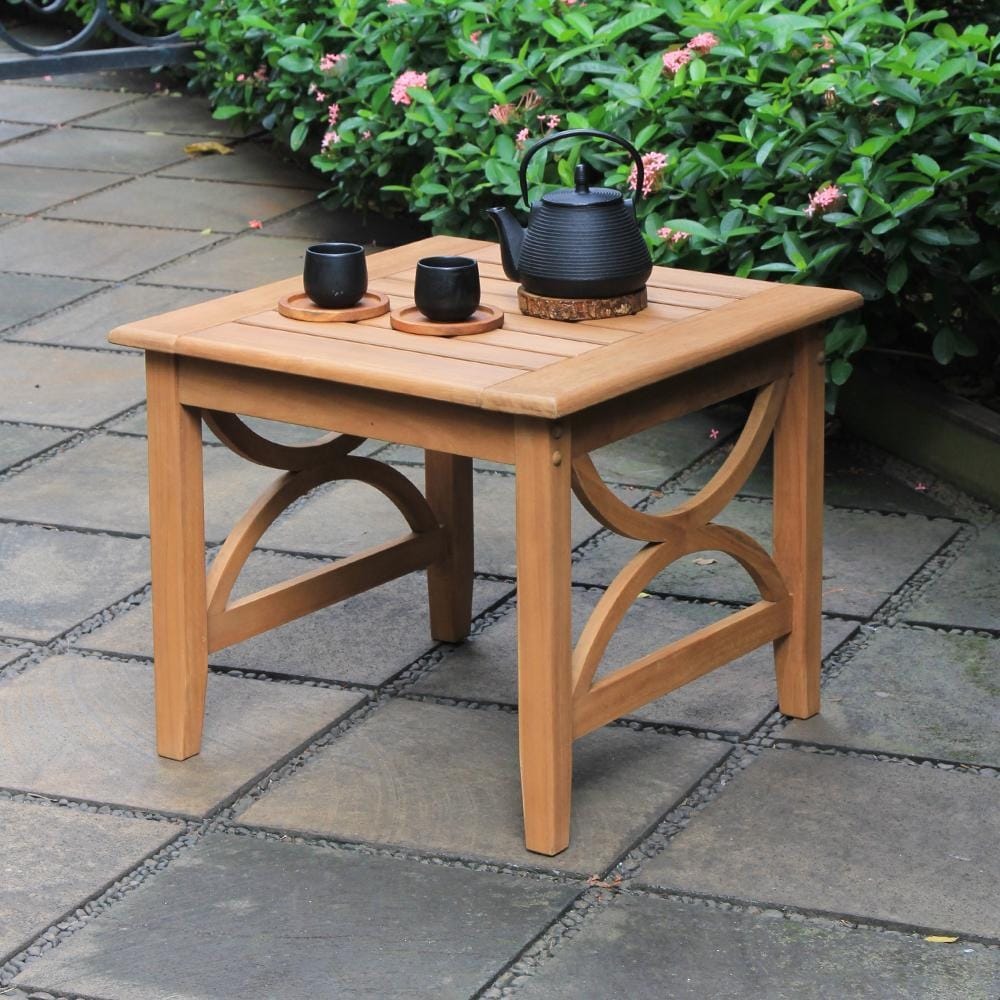Cambridge Casual Lowell 5-piece Teak Wood Outdoor Conversation Set