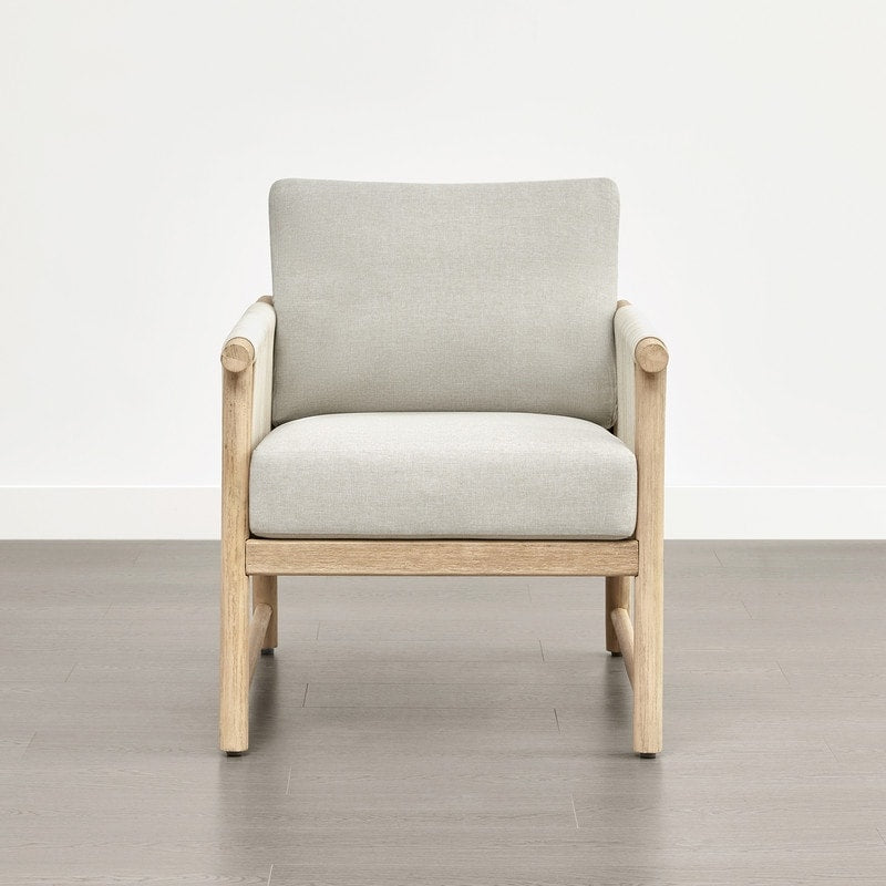 Lynn Outdoor Acacia Wood Patio Furniture Outdoor Chair