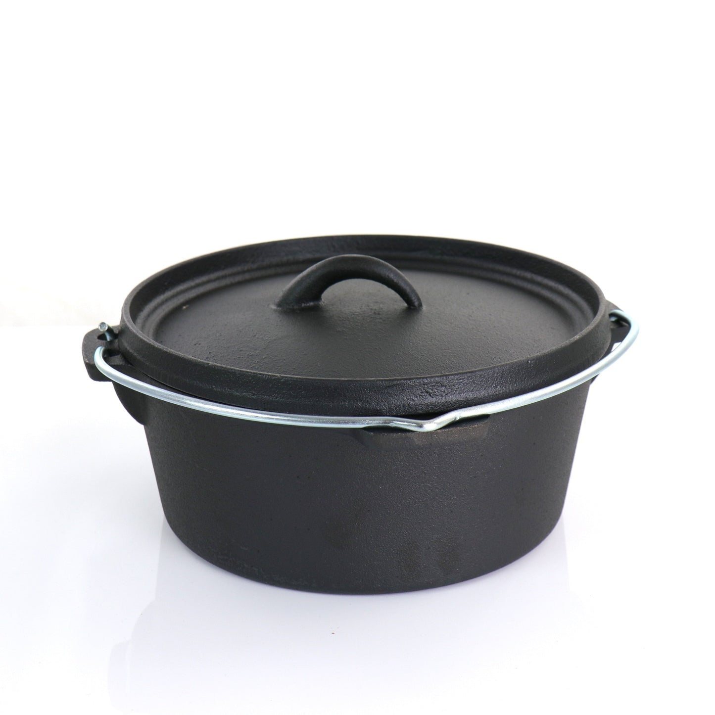 MegaChef Pre-Seasoned CastIron 5Pc Kitchen Cookware Set, Pots and Pans