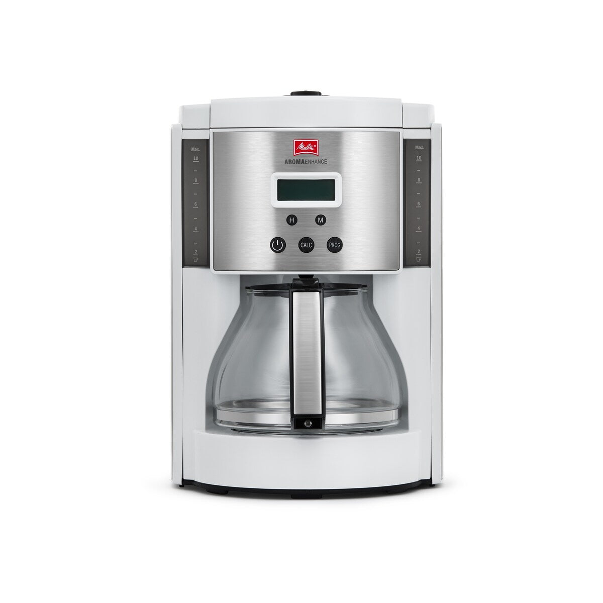 Melitta Aroma Enhance 10-Cup Drip Coffee Maker with Glass Carafe