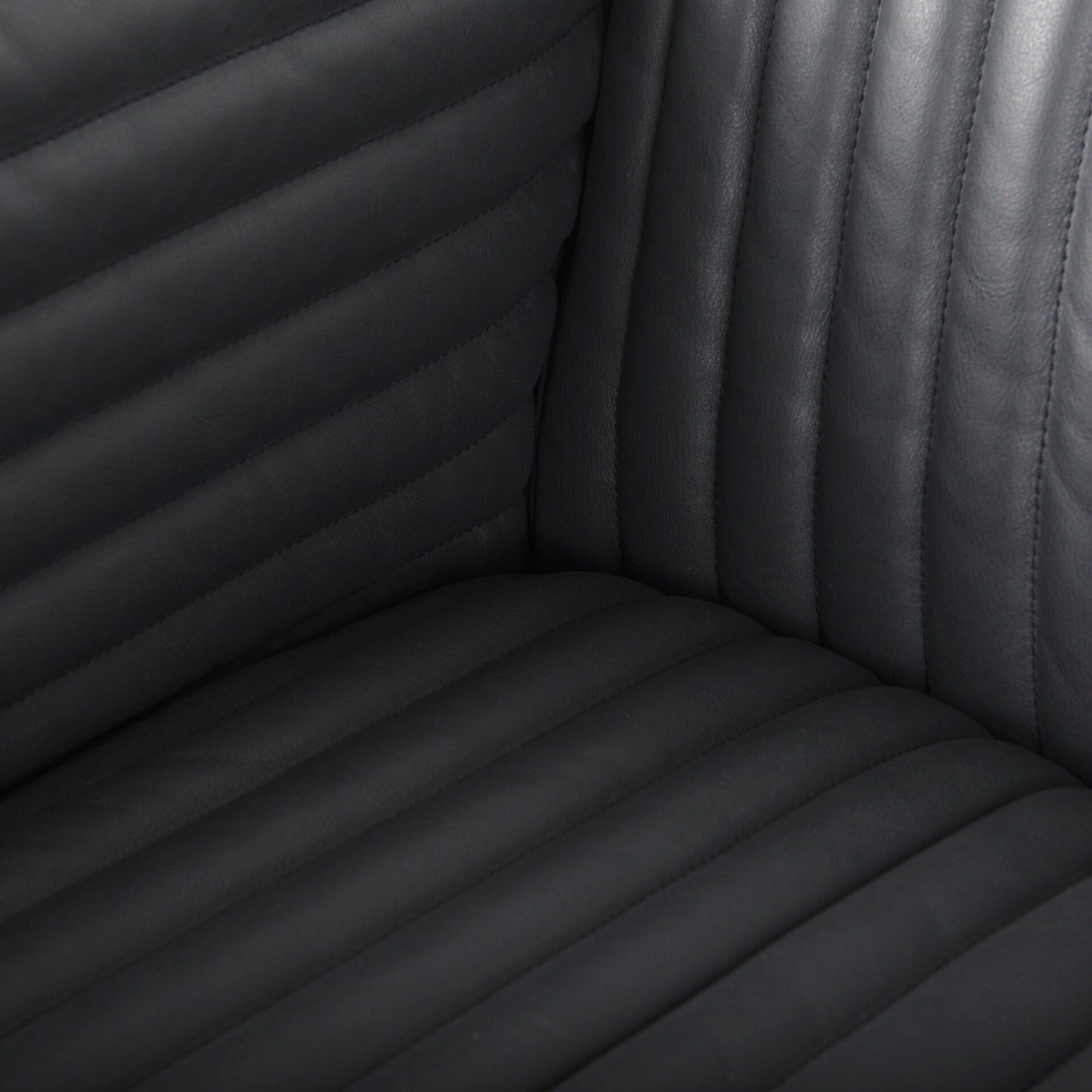 Ricciardo Cognac Genuine Leather Wrapped Sofa - 86.6L x 38.6W x 26.4H