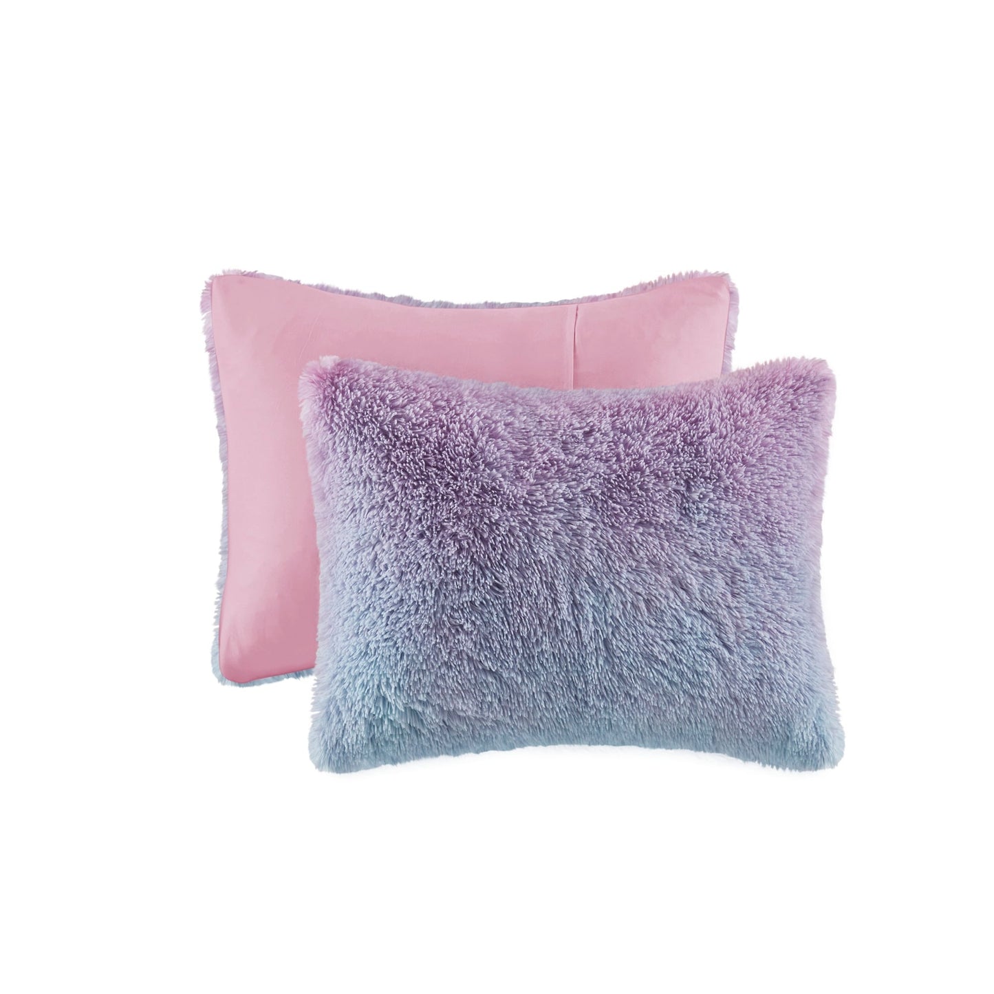 Intelligent Design Talia Ombre Shaggy Faux Fur Comforter Set