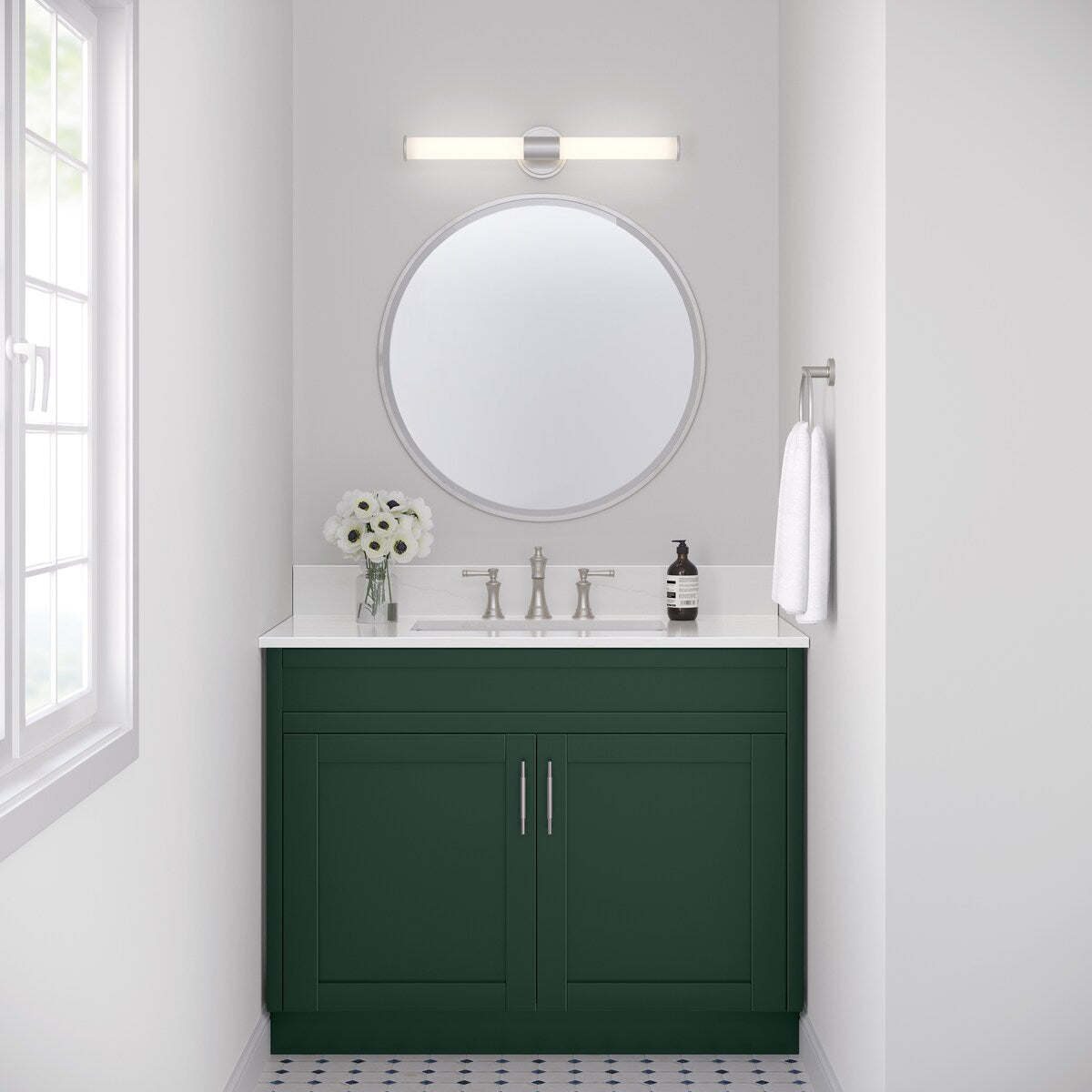 Millennium Lighting Truman LED Bathroom Vanity Fixture in Multiple Finishes