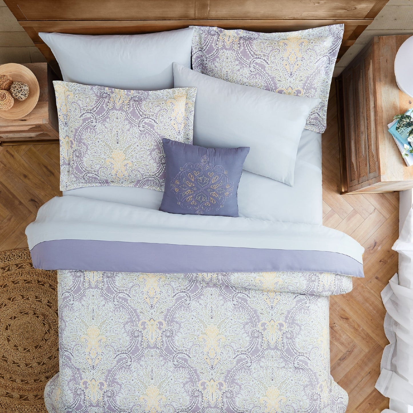 Modern Threads Mira 8-Piece Printed Complete Bed Set