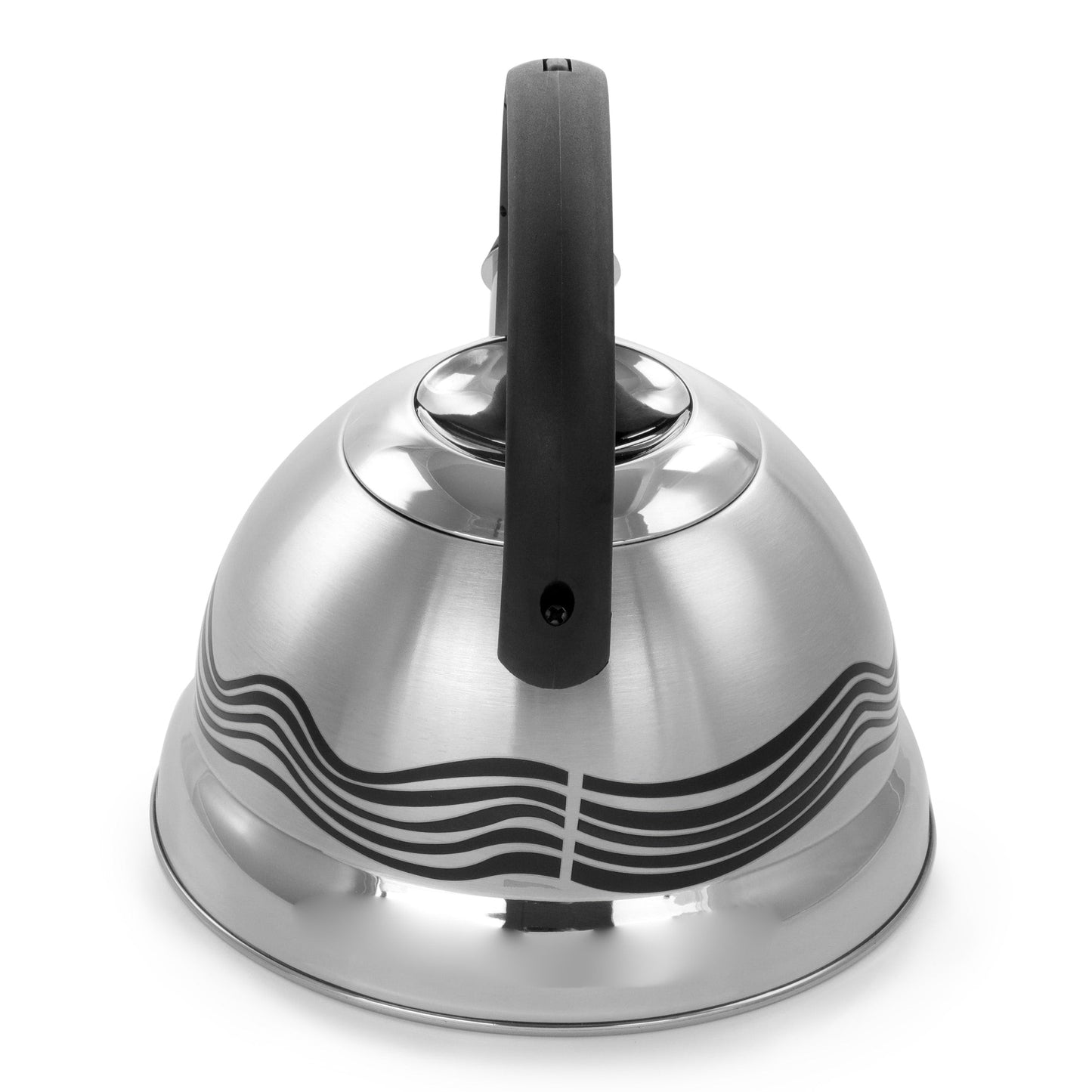 Mr. Coffee Cagliari 1.75 Quart Stainless Steel Whistling Tea Kettle