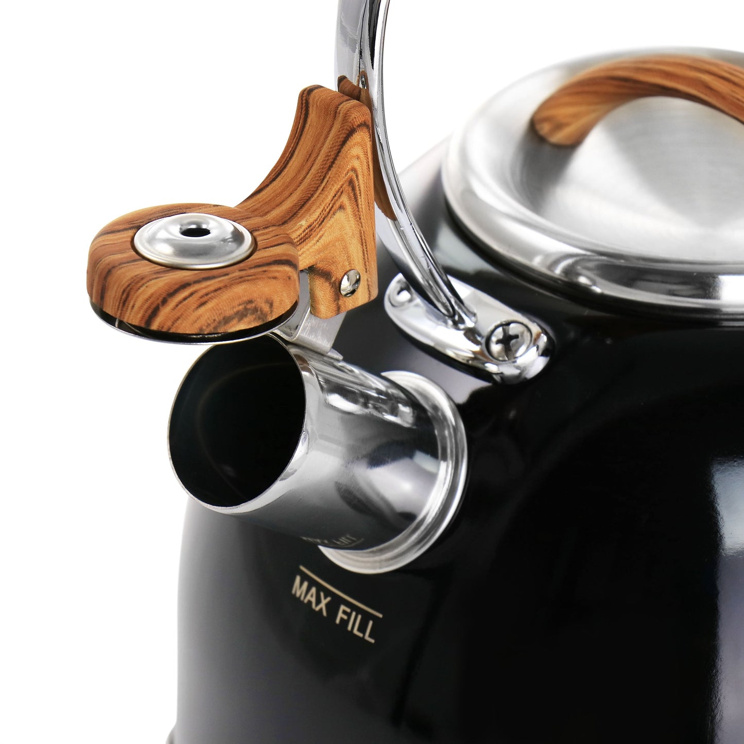 Mr.Coffee 2Qt. Stainless Steel Whistling Tea Kettle