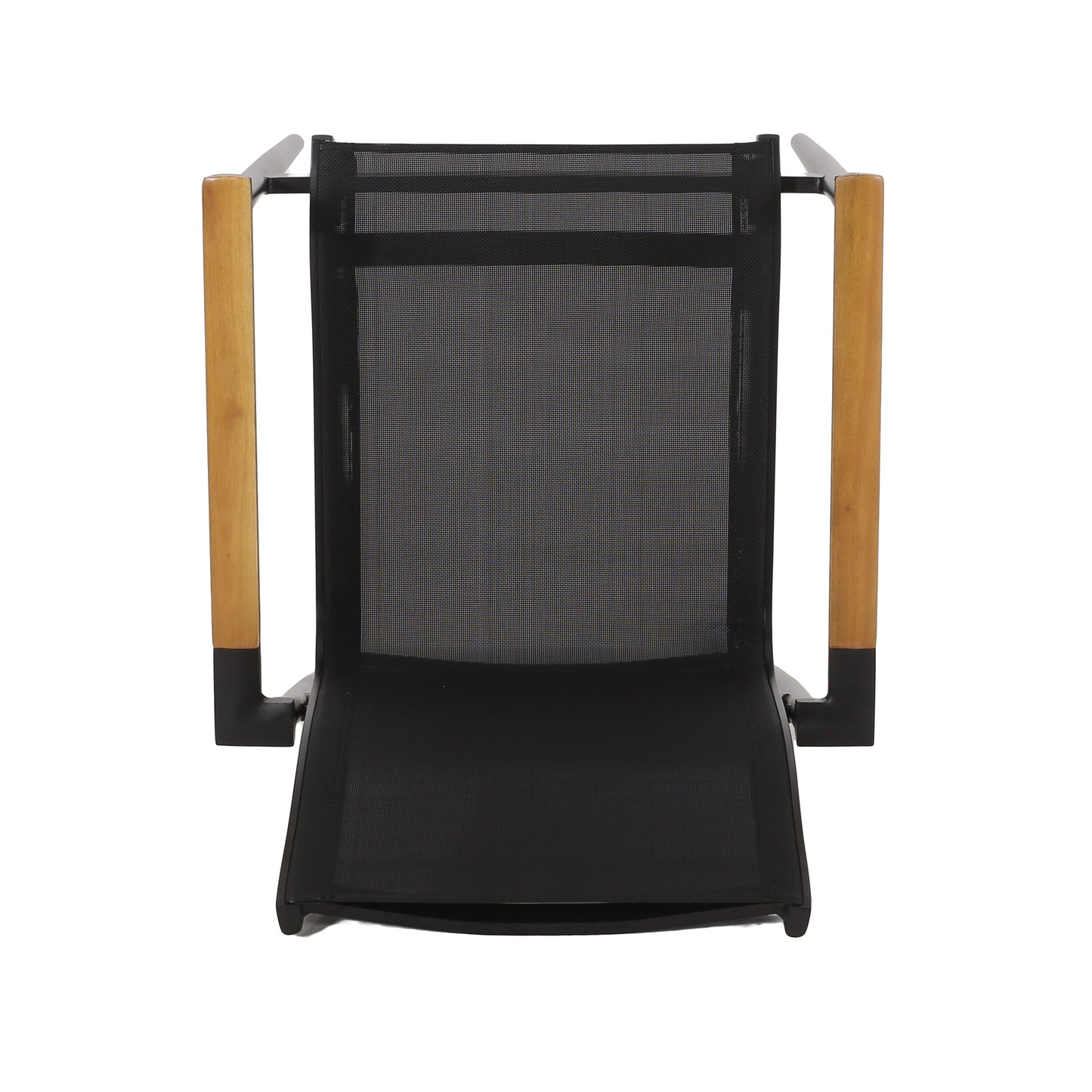 Norcrest Outdoor Mesh and Aluminum 7 Piece Dining Set by Christopher Knight Home