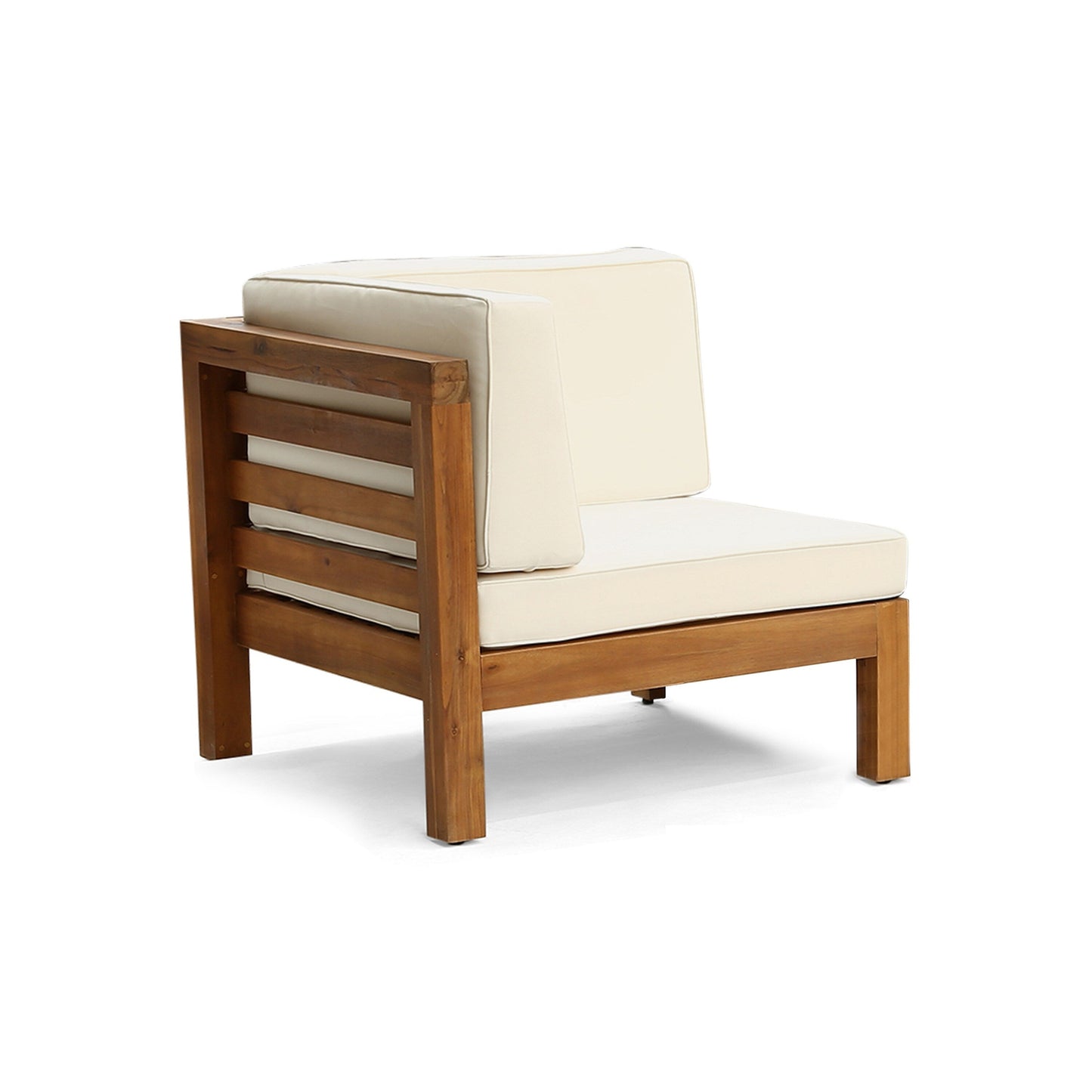 Oana Outdoor 12-Piece U-Shaped Acacia Wood Sectional Sofa Set by Christopher Knight Home