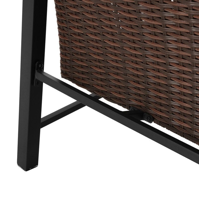 Patio Festival 2-Piece Outdoor Fast-Drying Loveseat Coffee Table Set