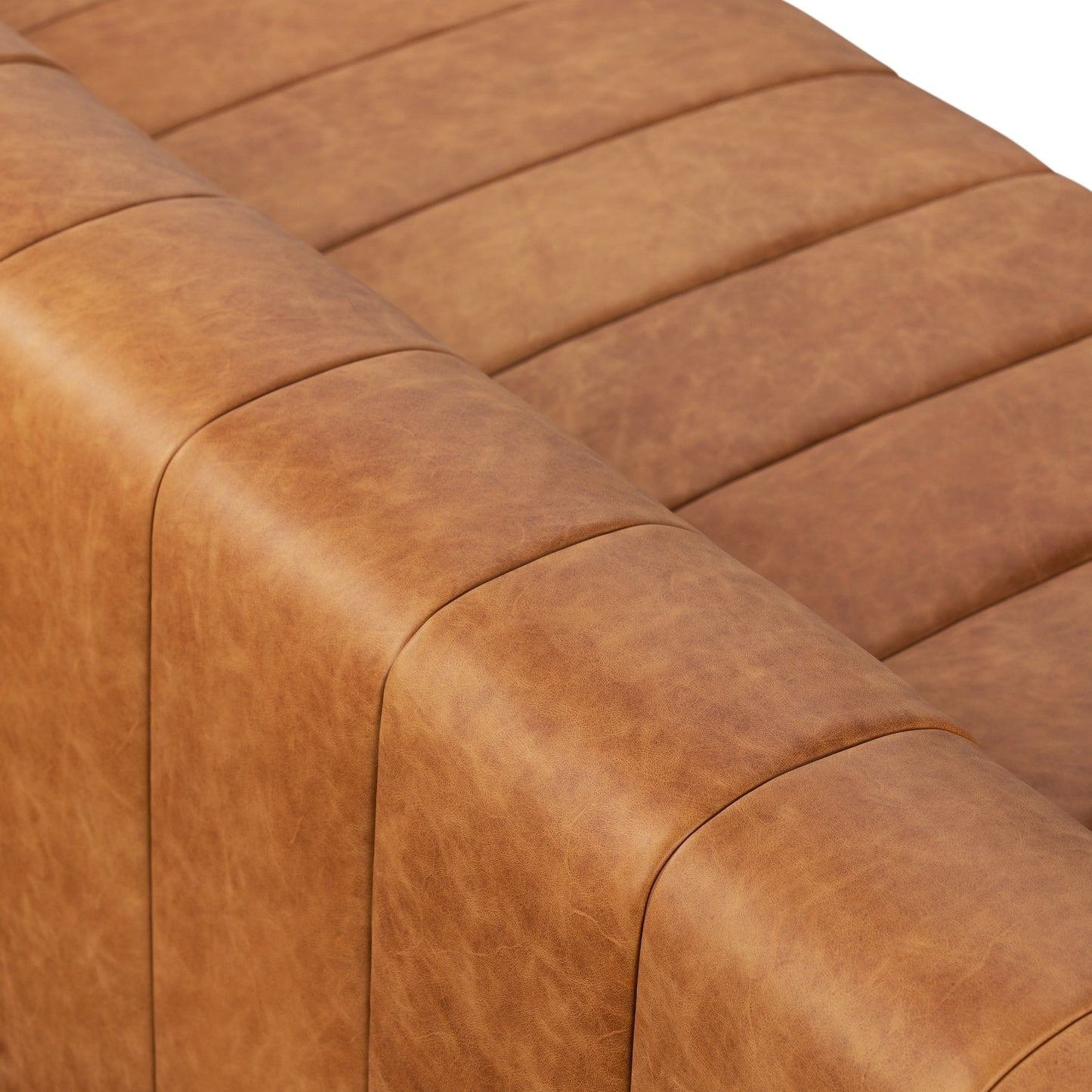 Poly & Bark Canale Sofa - Full Grain Genuine Italian Leather