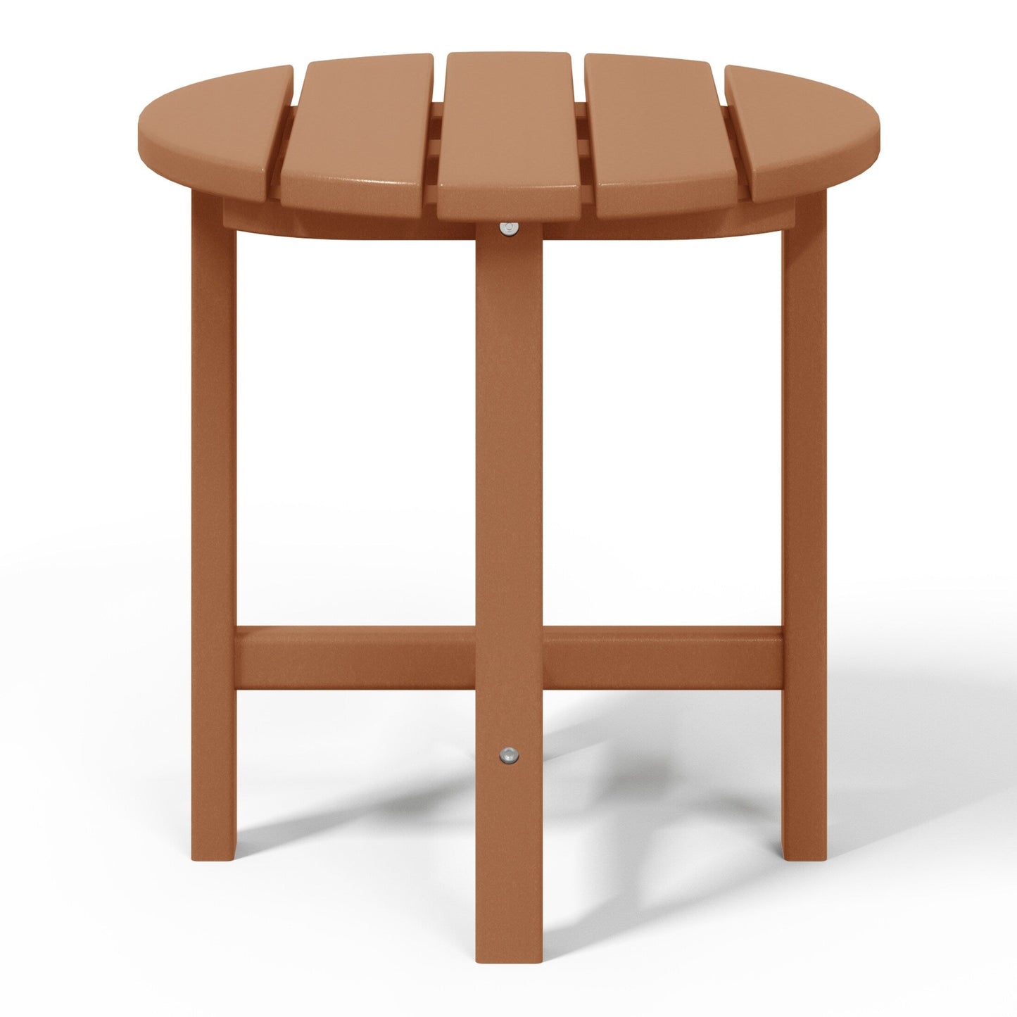 Polytrends Altura Eco-friendly All Weather Round 18 Side Table