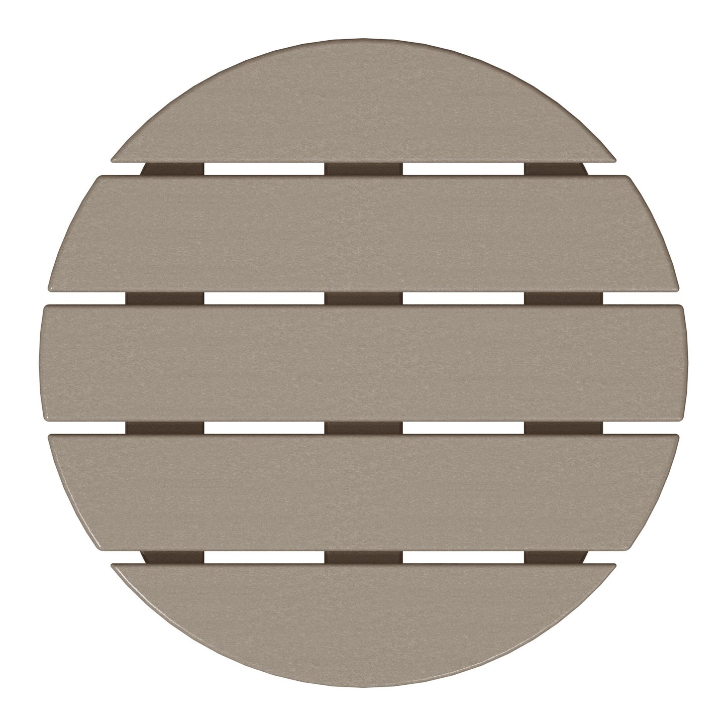 Polytrends Altura Eco-friendly All Weather Round 18 Side Table