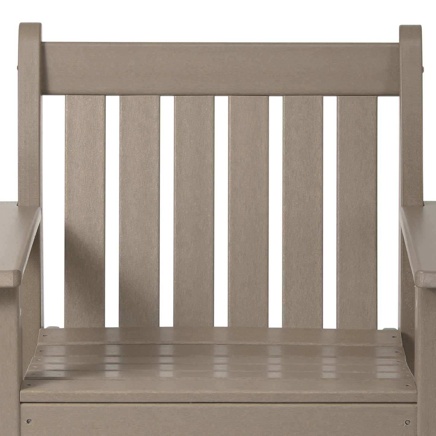 Polytrends Laguna 6-Piece Outdoor Patio Rectangle Table Garden Arm Chair Dining Set With Bench