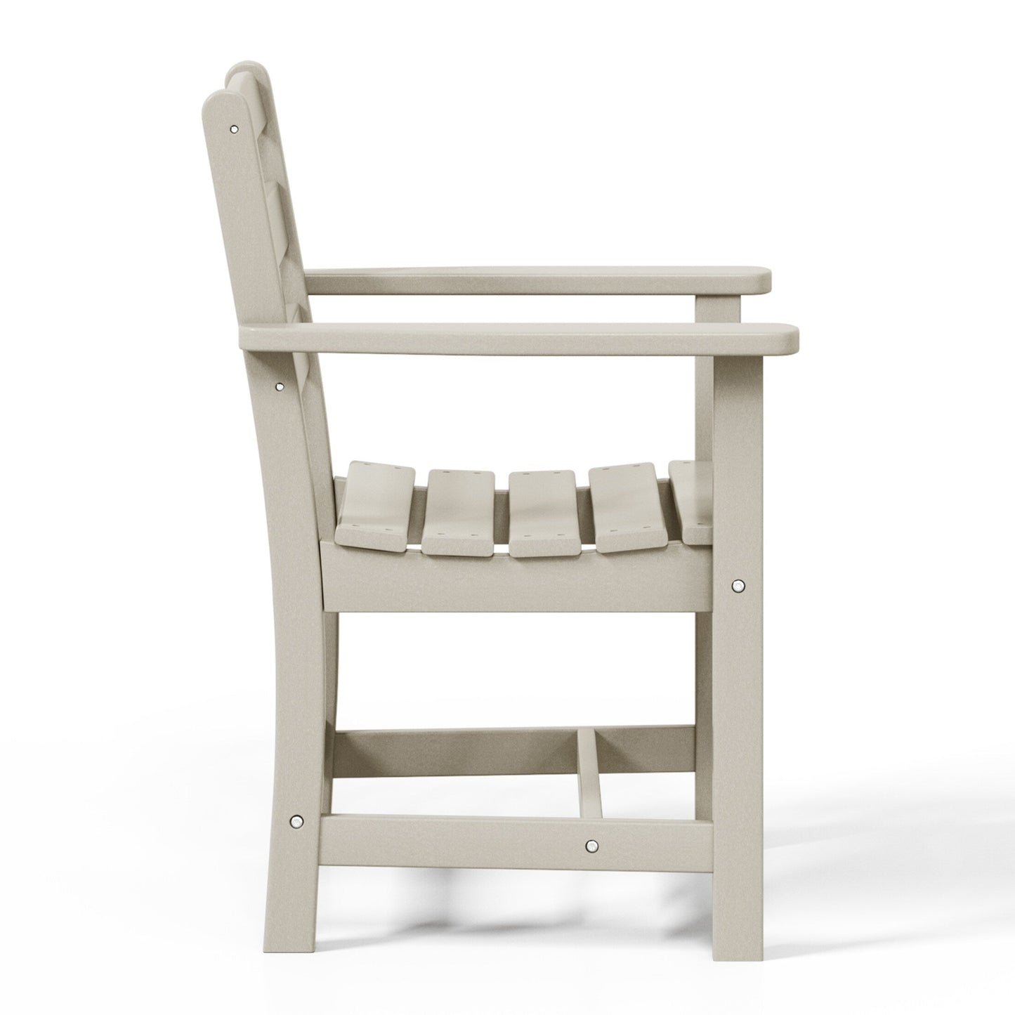 Polytrends Shoreside 6-Piece Arm Chair Dining Set With Bench