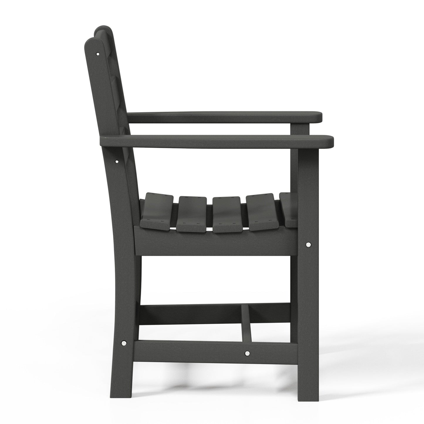 Polytrends Shoreside 6-Piece Arm Chair Dining Set With Bench
