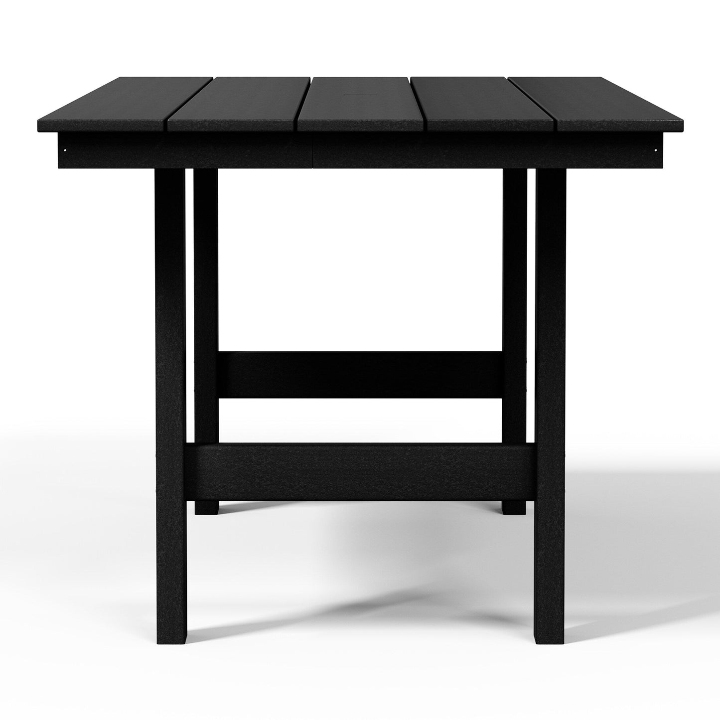 Polytrends Shoreside 6-Piece Side Chair Dining Set With Bench