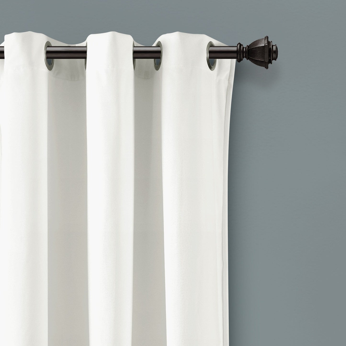 Porch & Den Lapeyrous Velvet Solid Room Darkening Window Curtain Panel Set