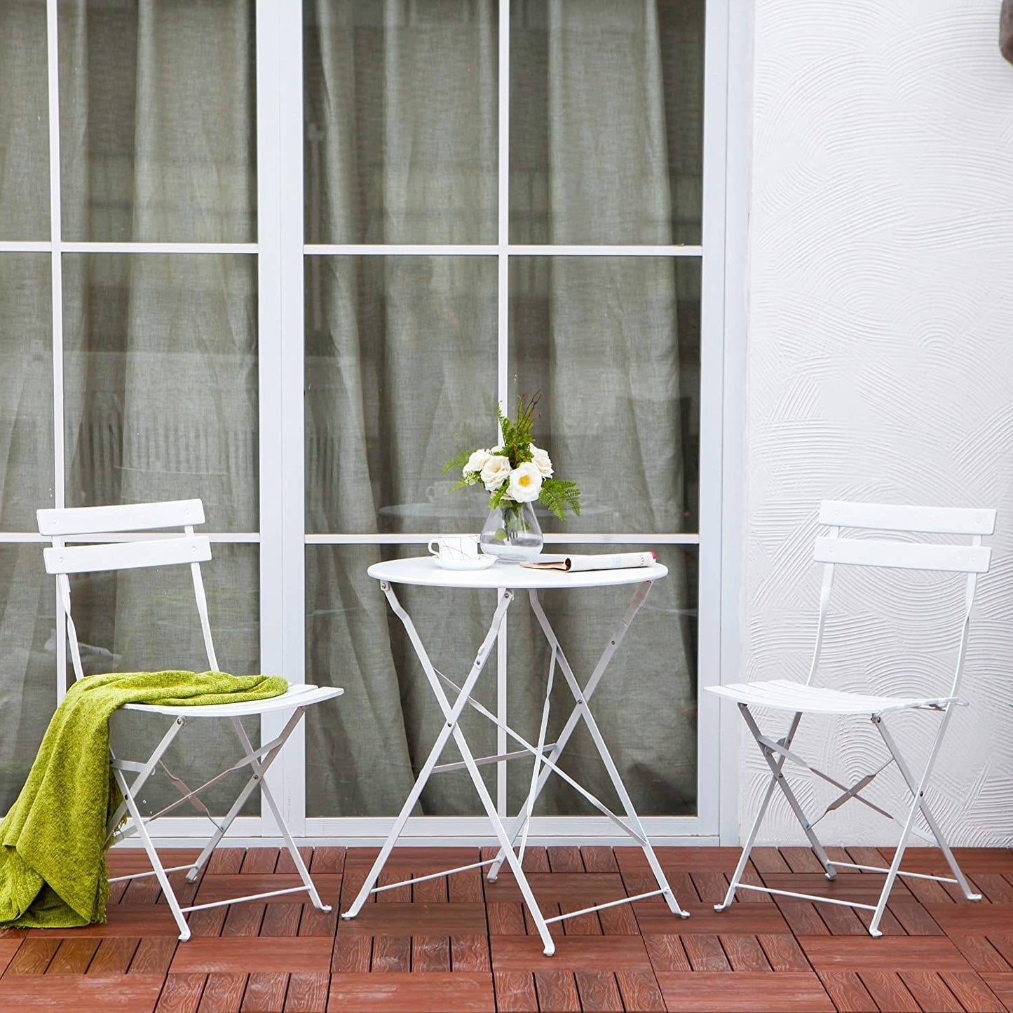 Round 2 Person - 23.6 Long Bistro Set