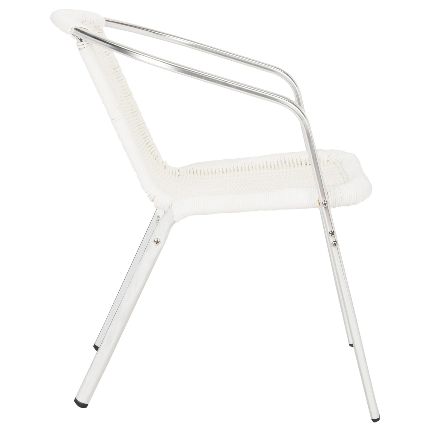 SAFAVIEH Shelia Indoor Outdoor Stackable Chair (Set of 2) - 22W x 23D x 28H