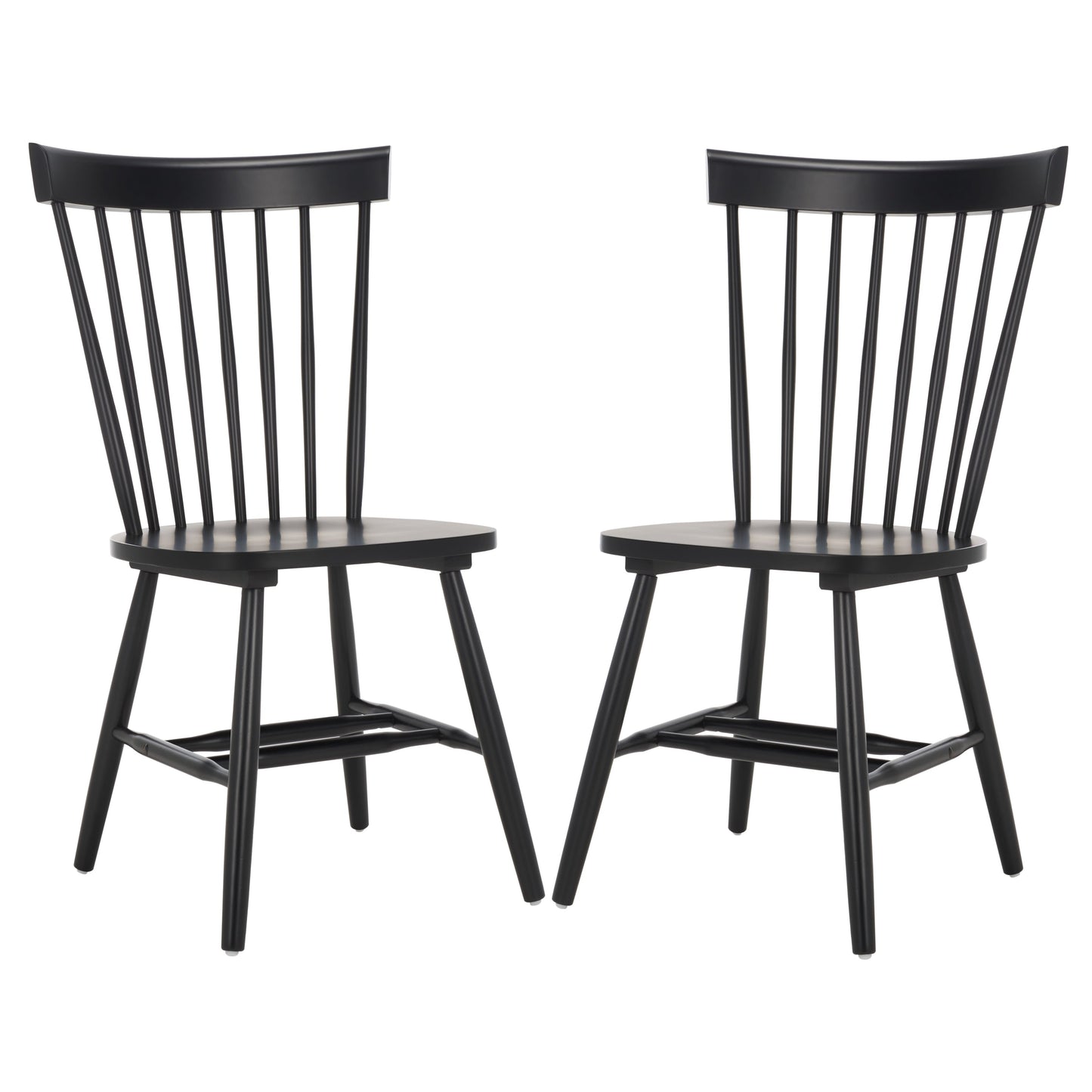 SAFAVIEH Suhair Spindle Farmhouse Dining Chair (Set of 2) - 20.5 x 21 x 36 - 21W x 21D x 36H