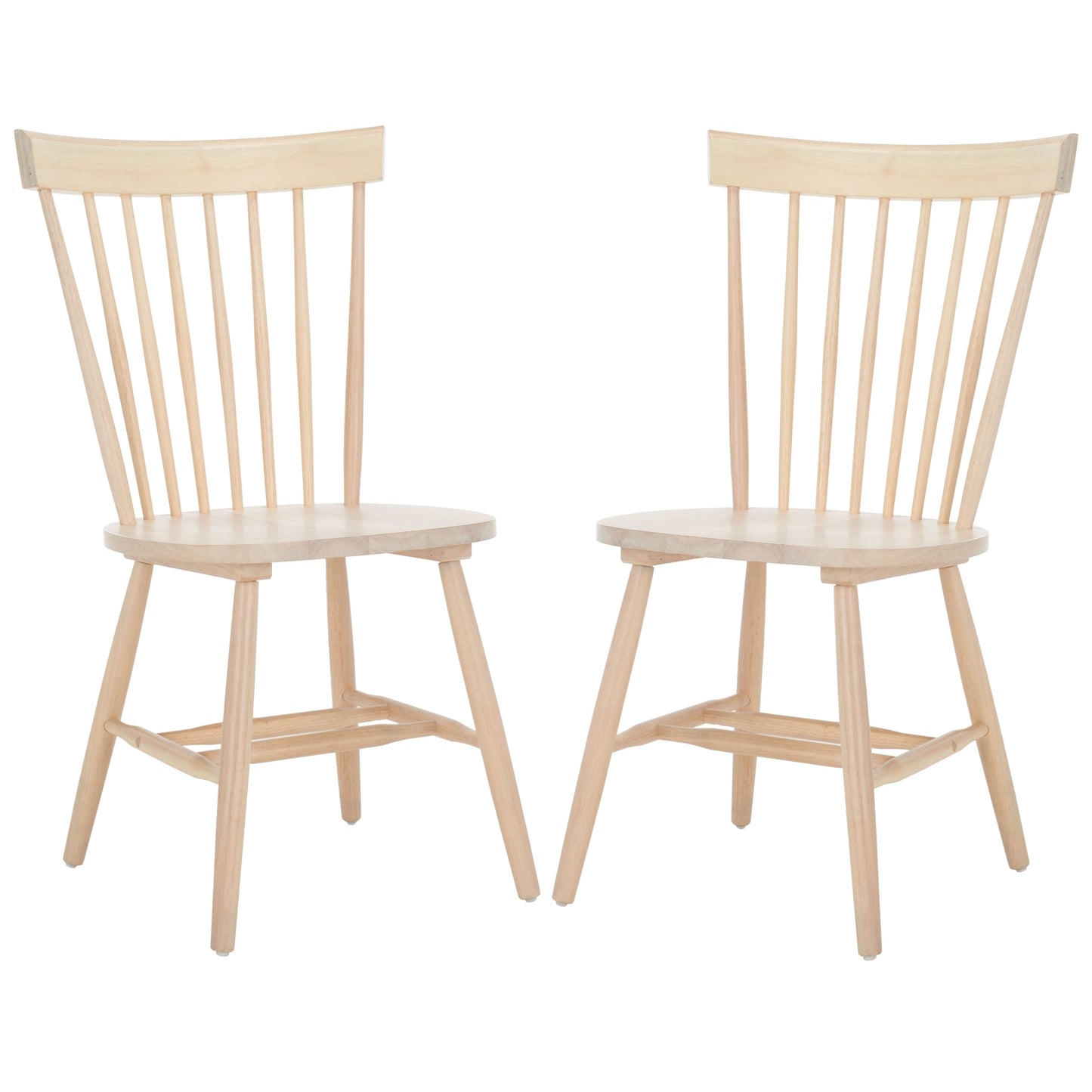 SAFAVIEH Suhair Spindle Farmhouse Dining Chair (Set of 2) - 20.5 x 21 x 36 - 21W x 21D x 36H
