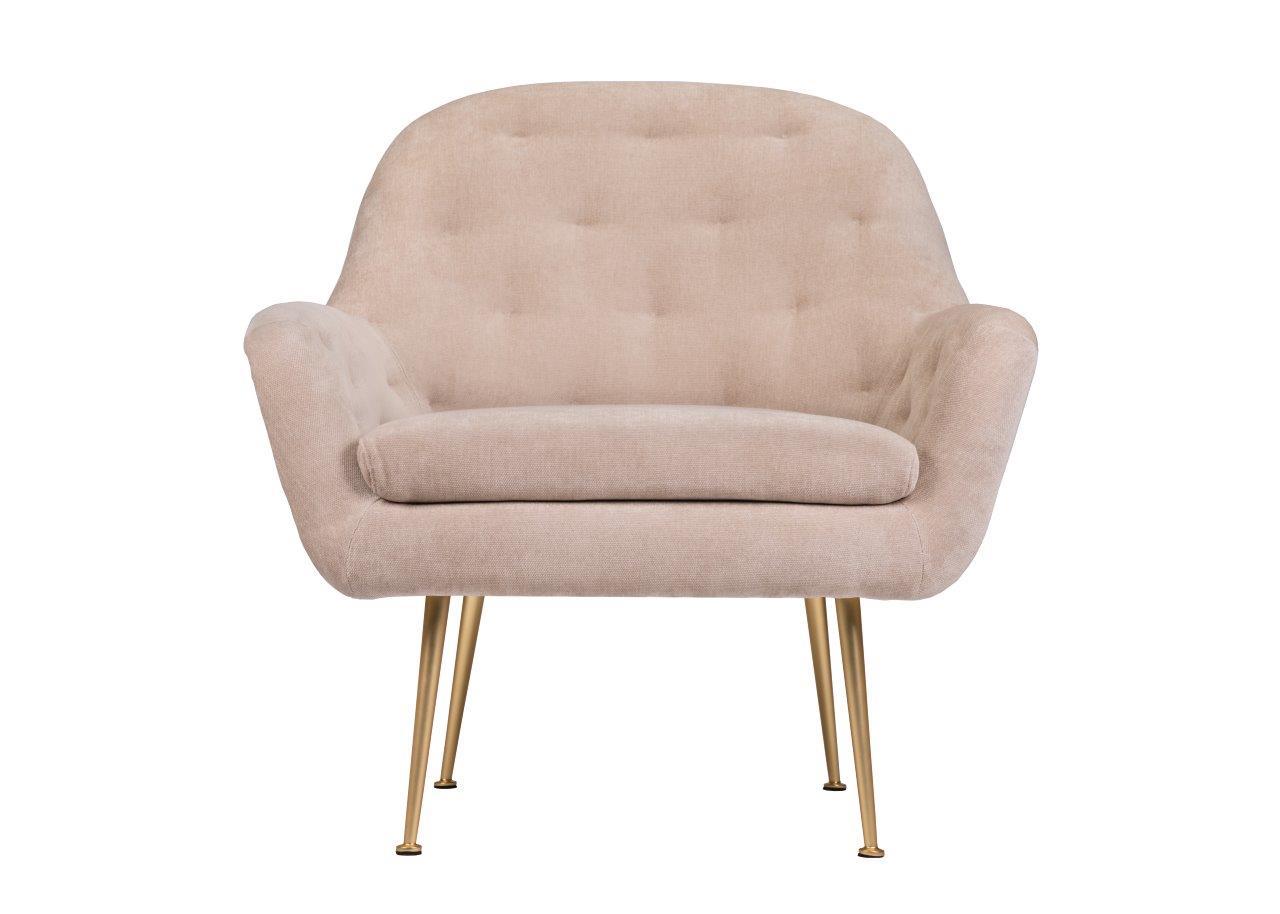 Fauteuil lounge Brandy Cream