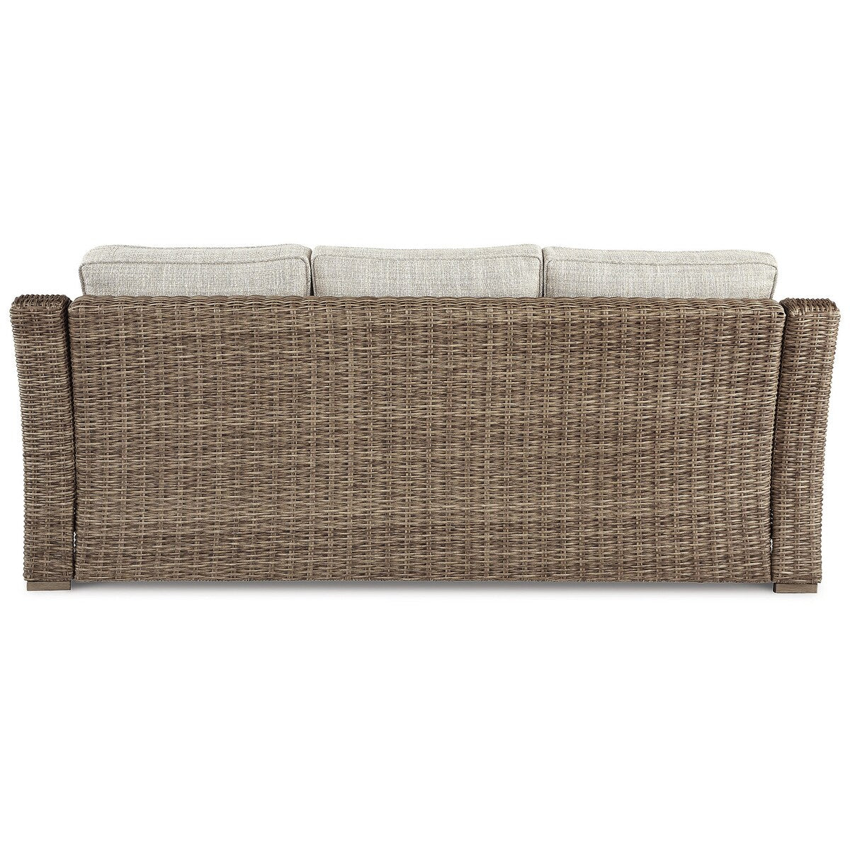 Signature Design by Ashley Beachcroft Outdoor Sofa and 2 Lounge Chairs with Coffee Table and 2 End Tables
