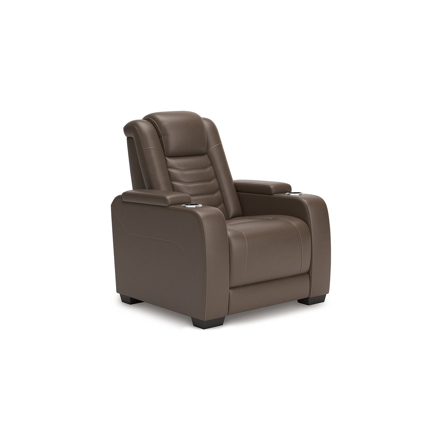 Signature Design by Ashley High Impact Brown Power Recliner