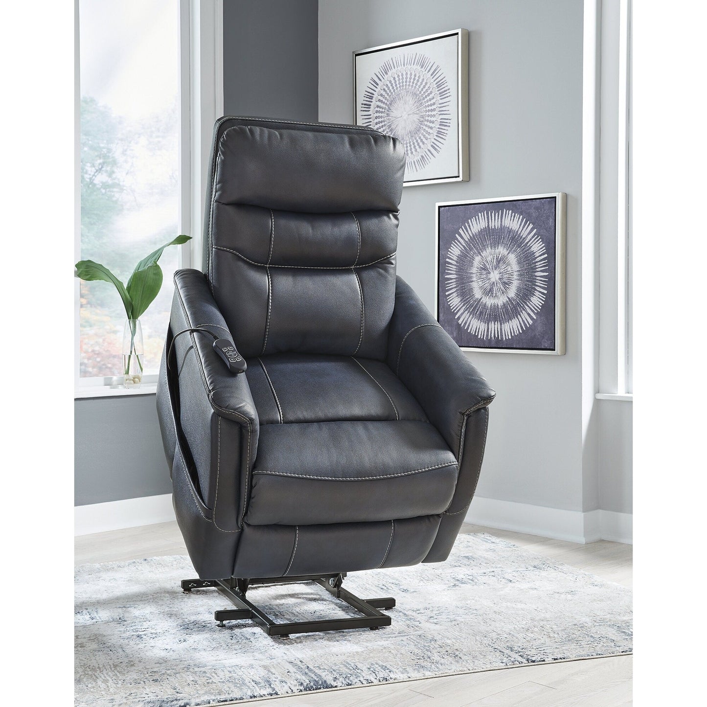 Signature Design by Ashley Strawbill Power Lift Recliner