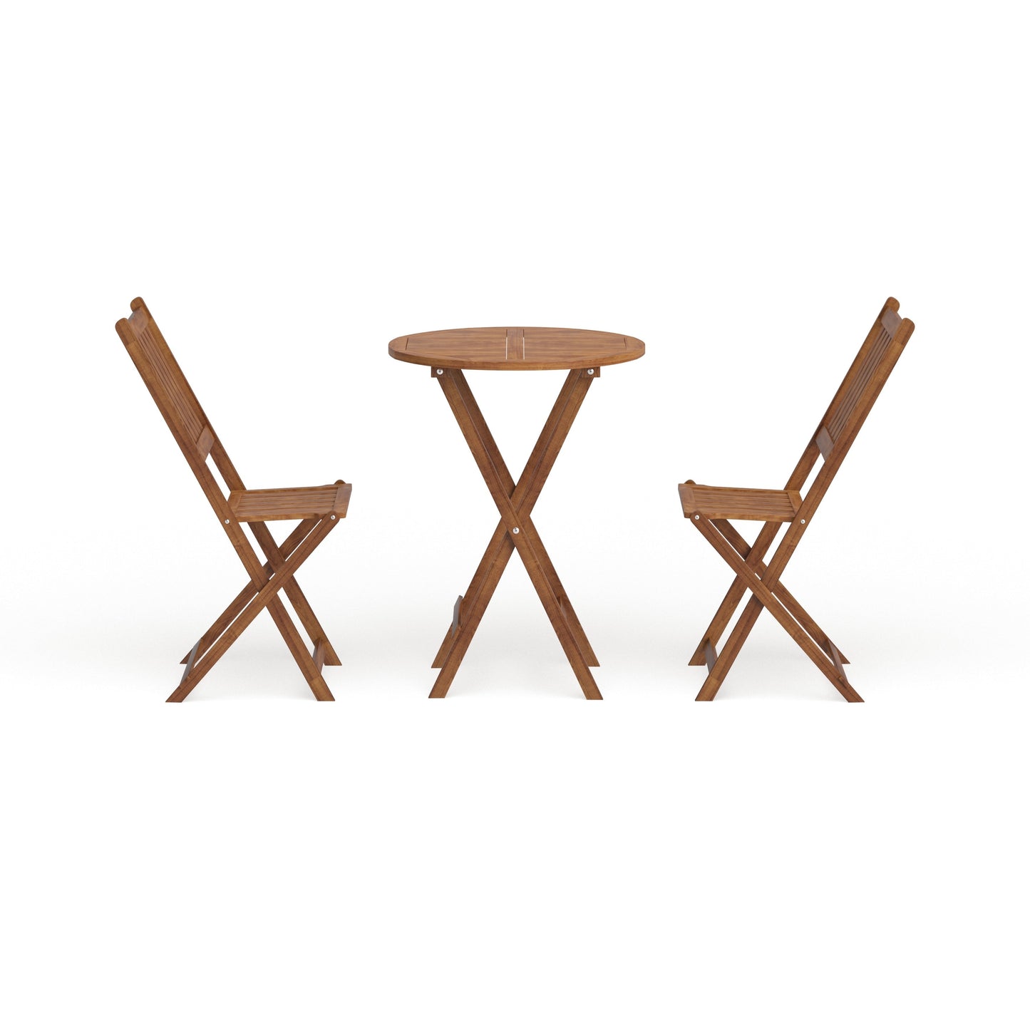 Silverton Acacia Hardwood Outdoor Bistro Set by Havenside Home