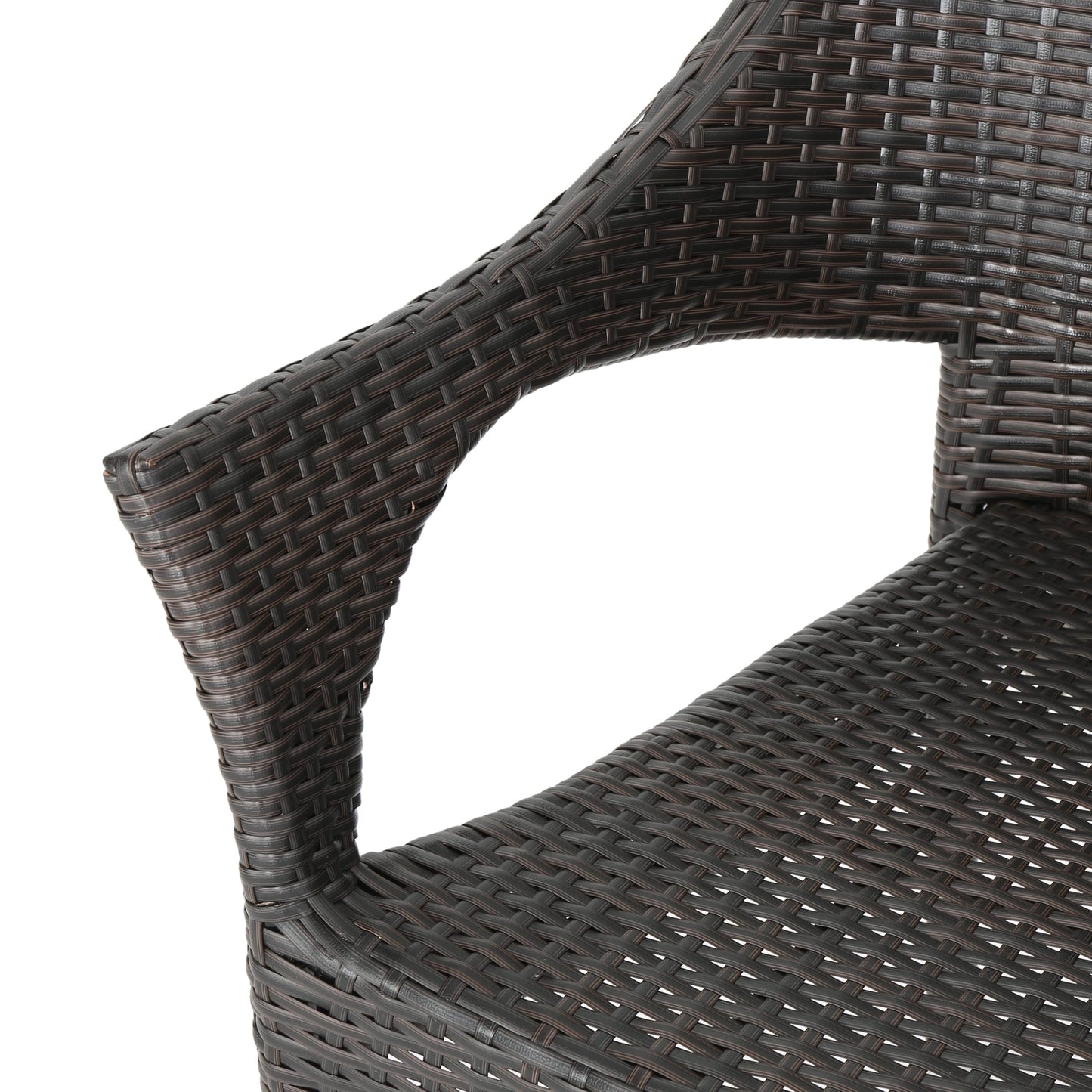 Sinclair Outdoor 7-piece Wicker Dining Set by Christopher Knight Home