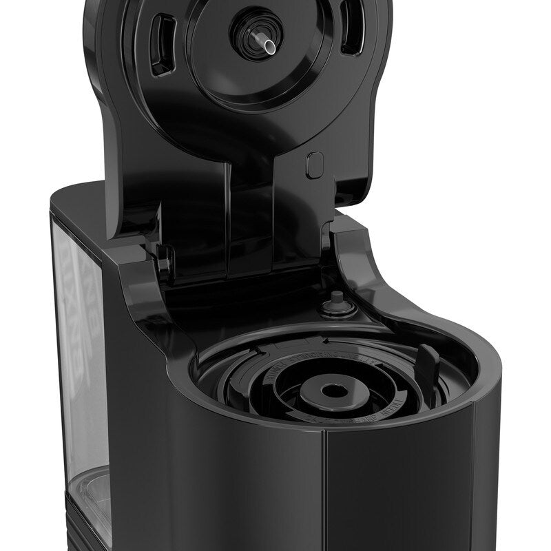 Single Serve Coffee Maker for K-Cups Pods & Ground Coffee, with 40 oz Water Tank, 5 Brew Sizes Up To 14 Oz, Self-cleaning