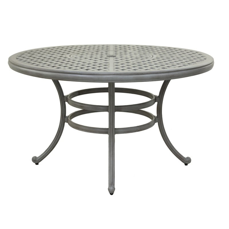 South Ponto 5-piece Aged Bronze Aluminum Round Dining Set with Swivel Chairs by Havenside Home