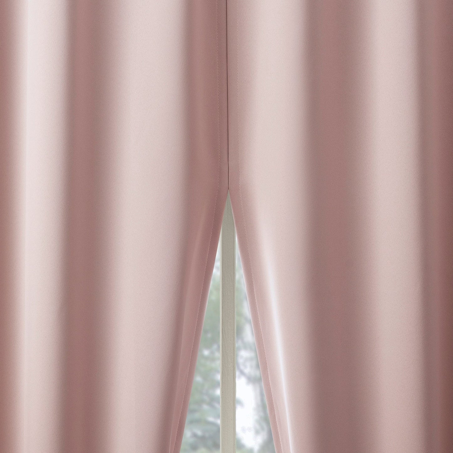 Sun Zero Aria 2-pack Magnetic Closure Theater Grade Total Blackout Back Tab 2-Piece Curtain Panel Pair