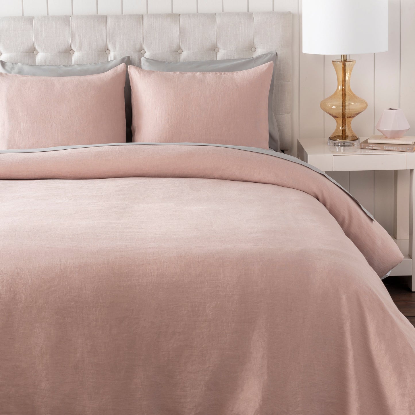 Artistic Weavers Suzzy Solid Linen Duvet Cover Set