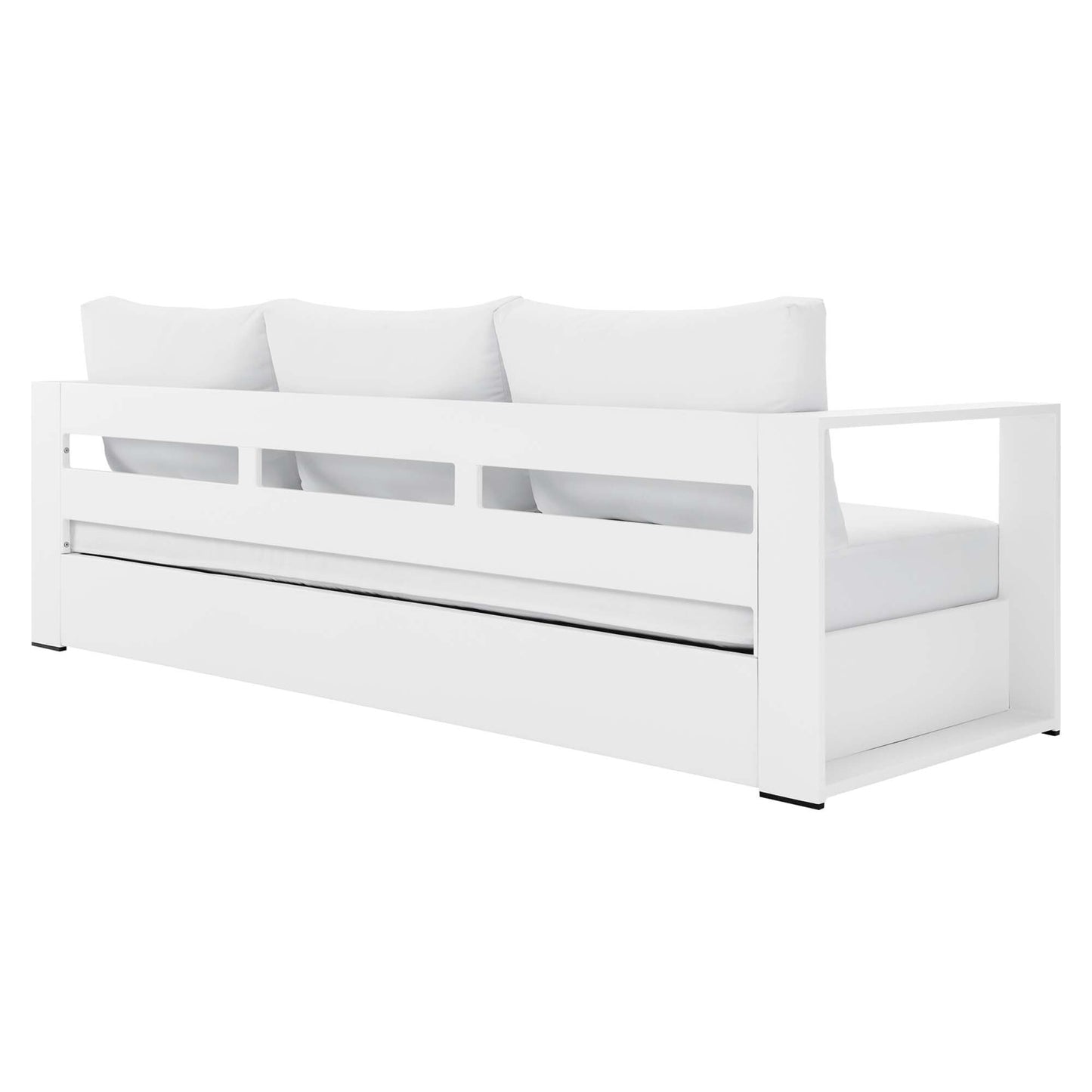 Tahoe Outdoor Aluminum 4-piece Conversation Set with Coffee Table