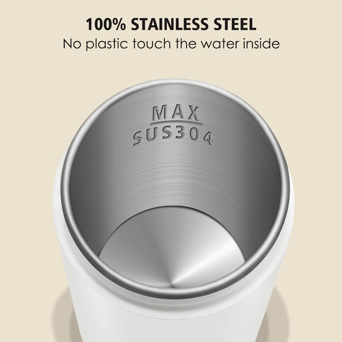 Travel Electric Tea Kettle Portable Small Mini Coffee Kettle, with 4 Variable Presets, Personal Water Boiler 304 Stainless Steel