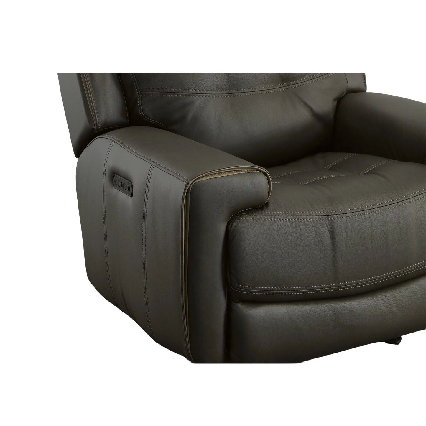 Wicklow Leather Power Gliding Recliner with Power Headrest by Flexsteel