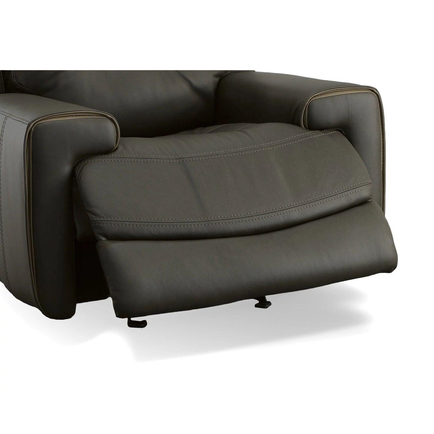 Wicklow Leather Power Gliding Recliner with Power Headrest by Flexsteel