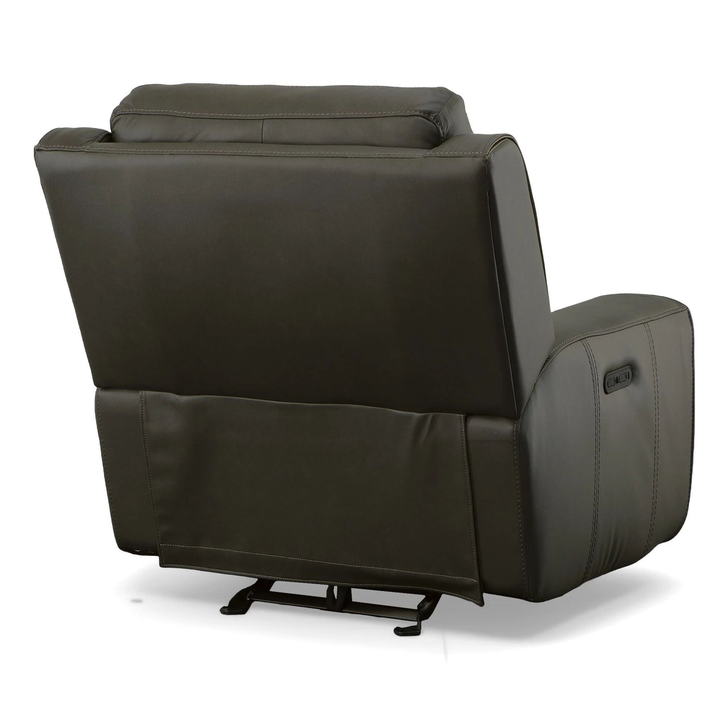 Wicklow Leather Power Gliding Recliner with Power Headrest by Flexsteel