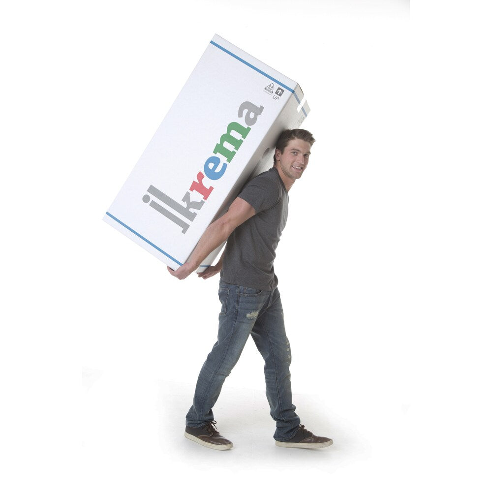 iKrema Max Comfort 11-inch King-size Memory Foam Mattress - White