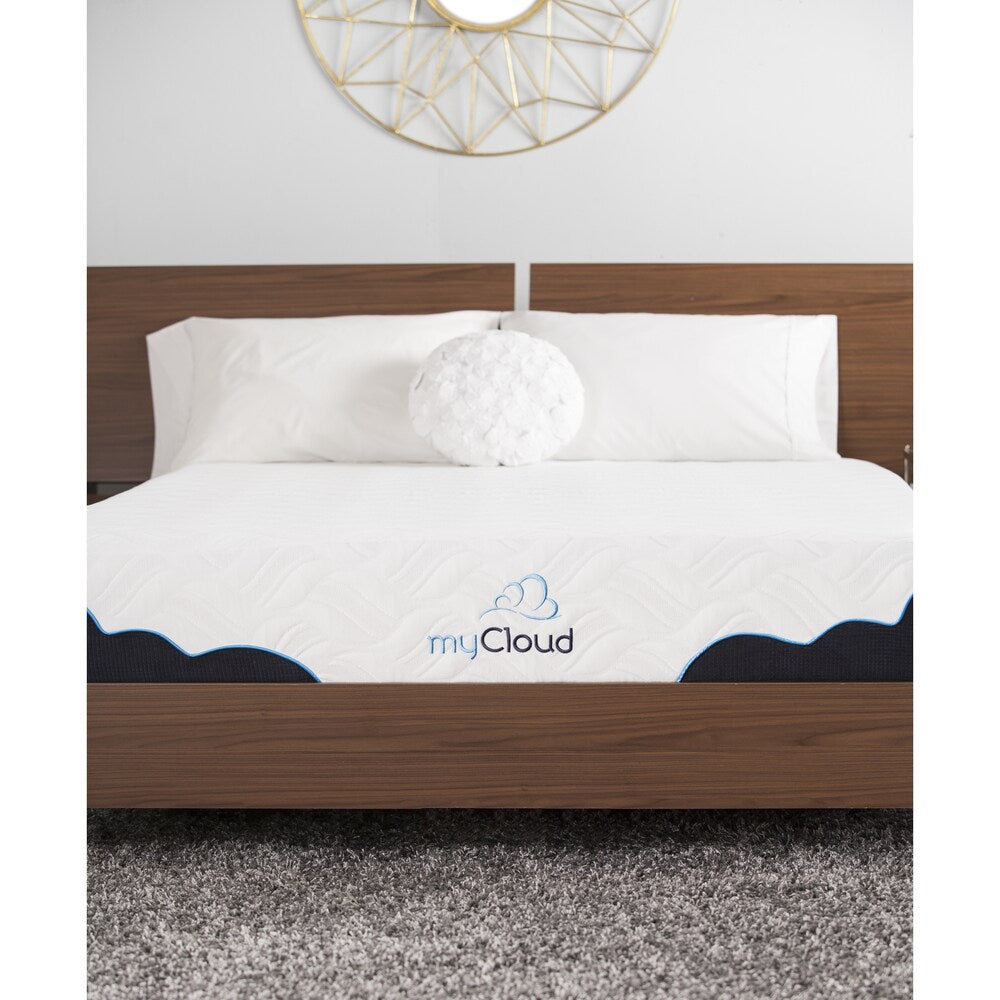myCloud Cumulus 10-inch Queen-size Gel Memory Foam Mattress