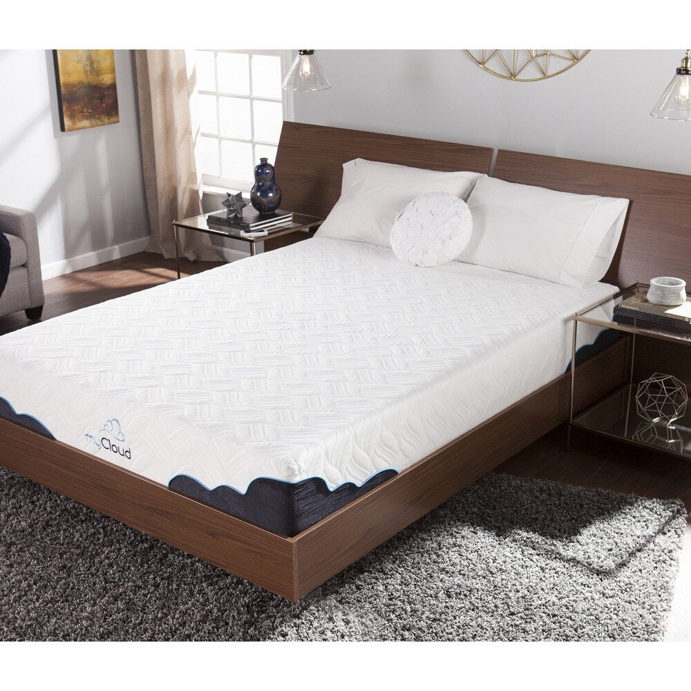 myCloud Cumulus 10-inch Queen-size Gel Memory Foam Mattress