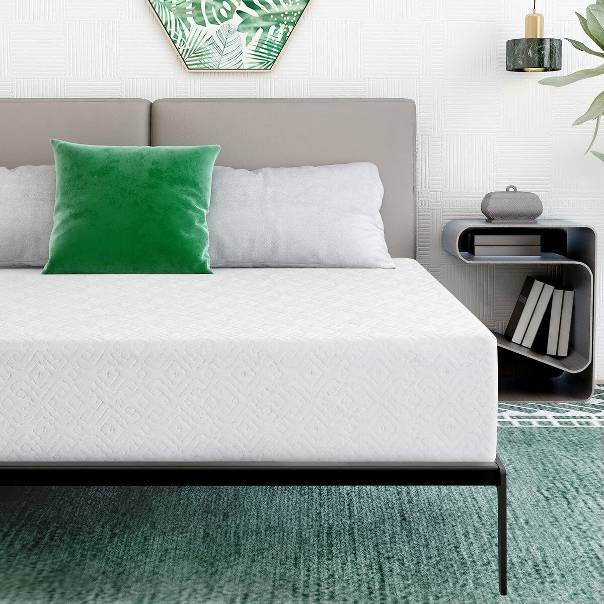10 Inch Bed Mattress with CertiPUR-US Foam for Supportive, Cooler Sleeping & Pressure Relief
